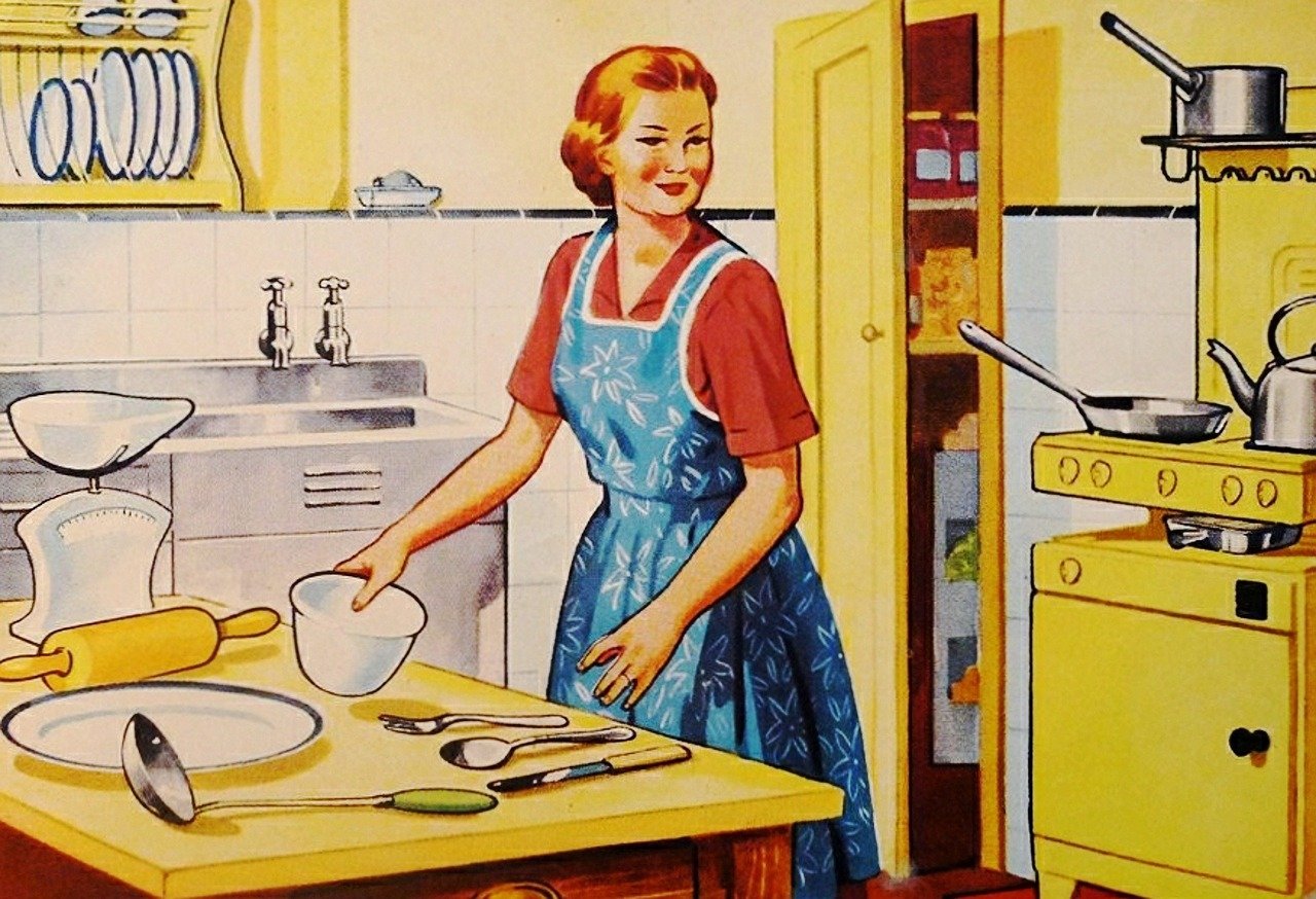 Remarkably, Most Household Chores are Still Done by Women