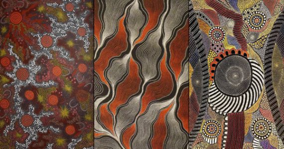 Art With Aboriginal Pieces